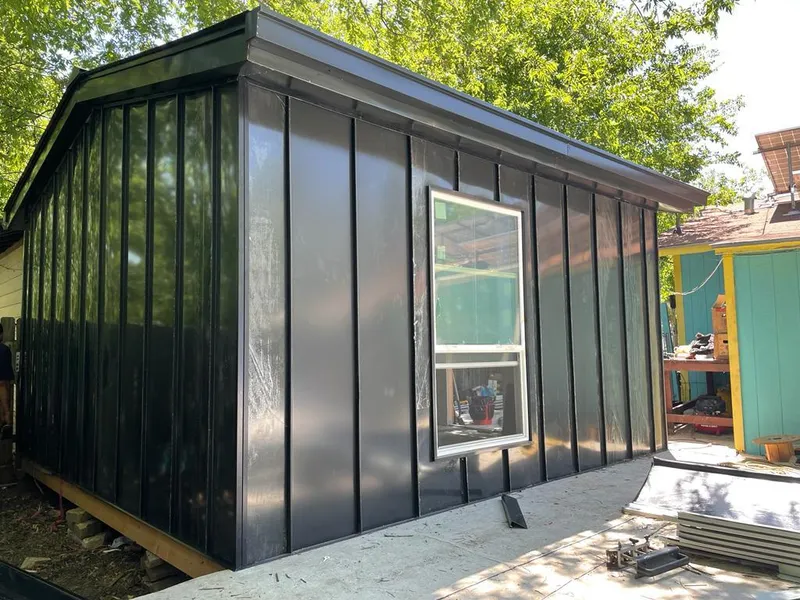 Black standing seam metal wall panels for Roof Inspection in Hollidaysburg