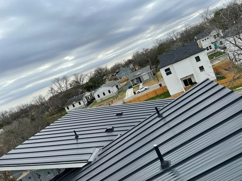 Standing seam metal roof panels with vents for Skylight Repair in Hollidaysburg